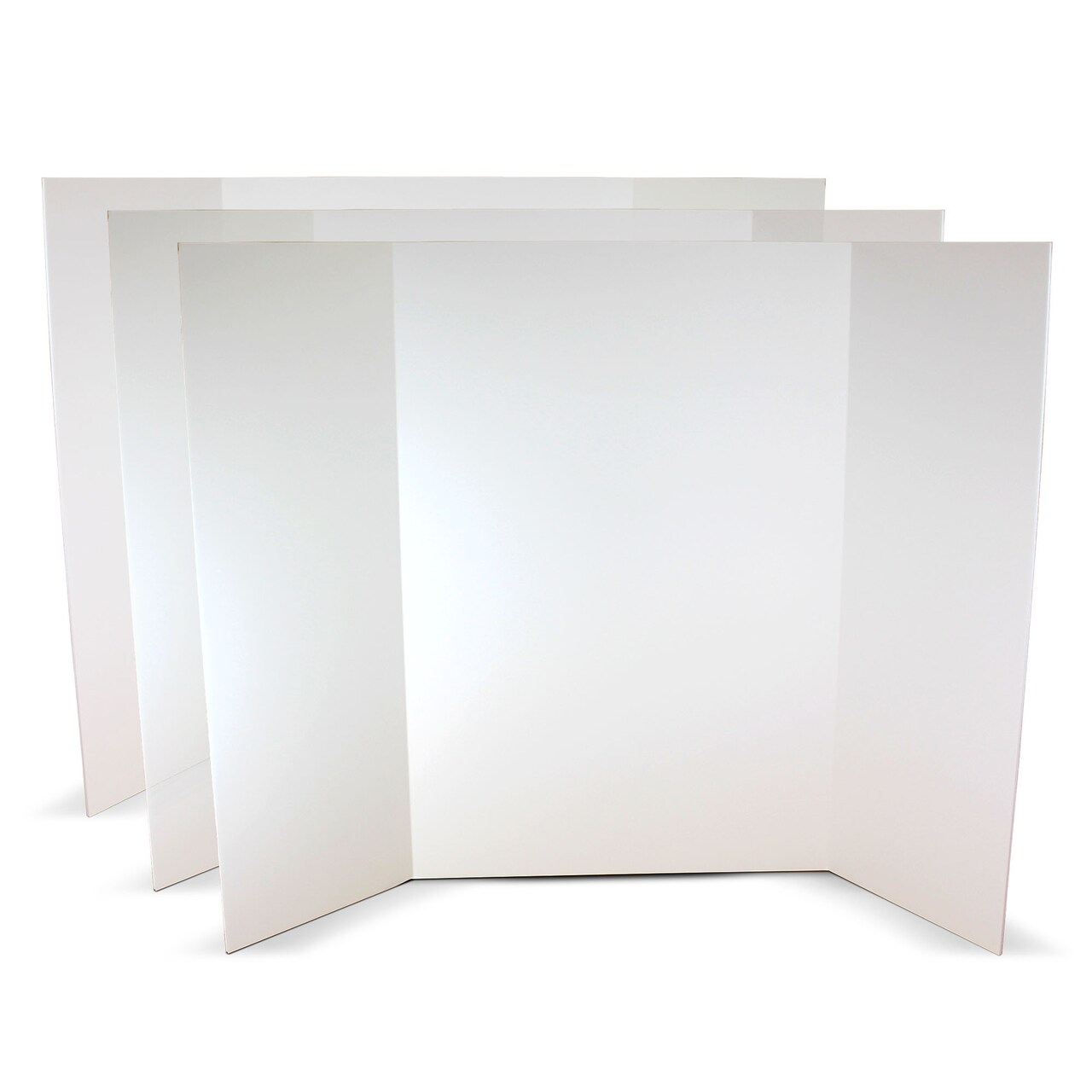 Flipside Products 36” x 48” Foam Project Boards for Presentations, Science Fair, School Projects, Event Displays and Trifold Picture Board - 3 Pack